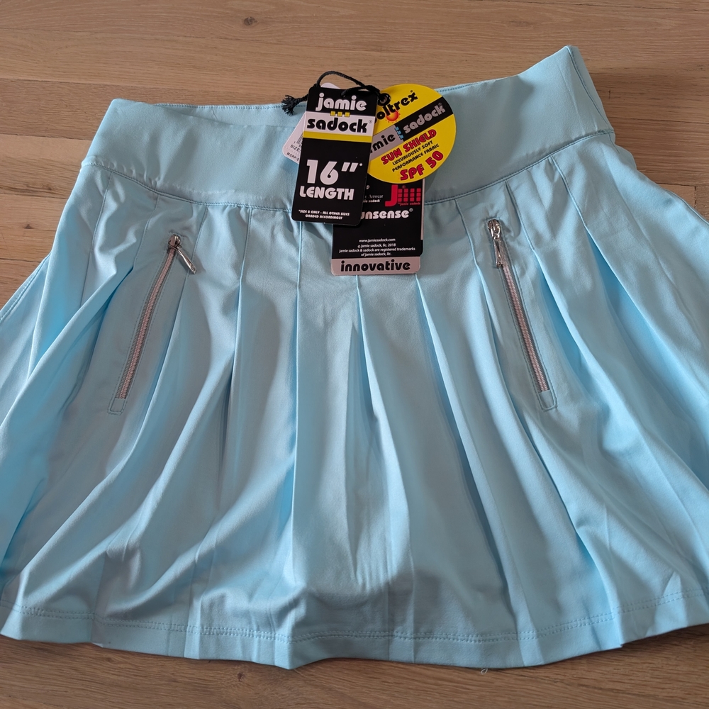 NWT Jamie Sadock Light Blue Skirt